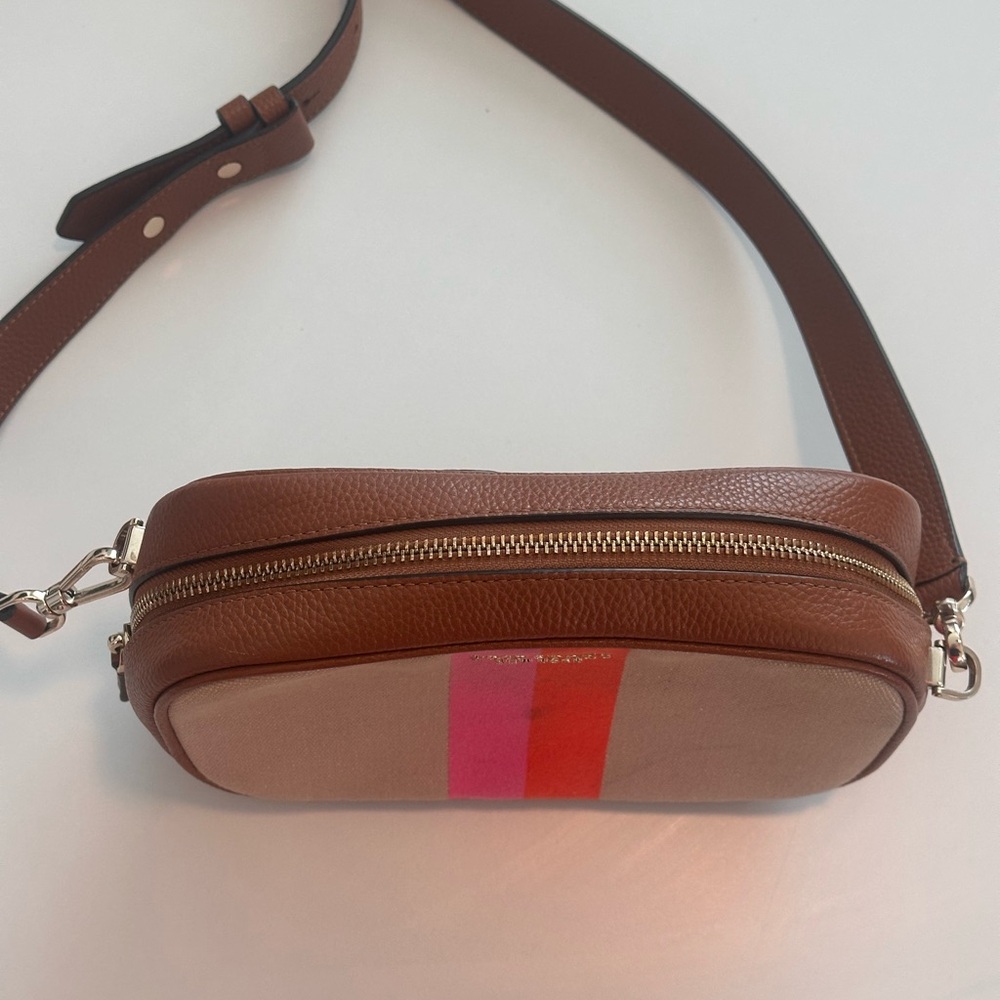 Kate Spade Astrid Striped Canvas Medium Crossbody - Picture 5 of 14